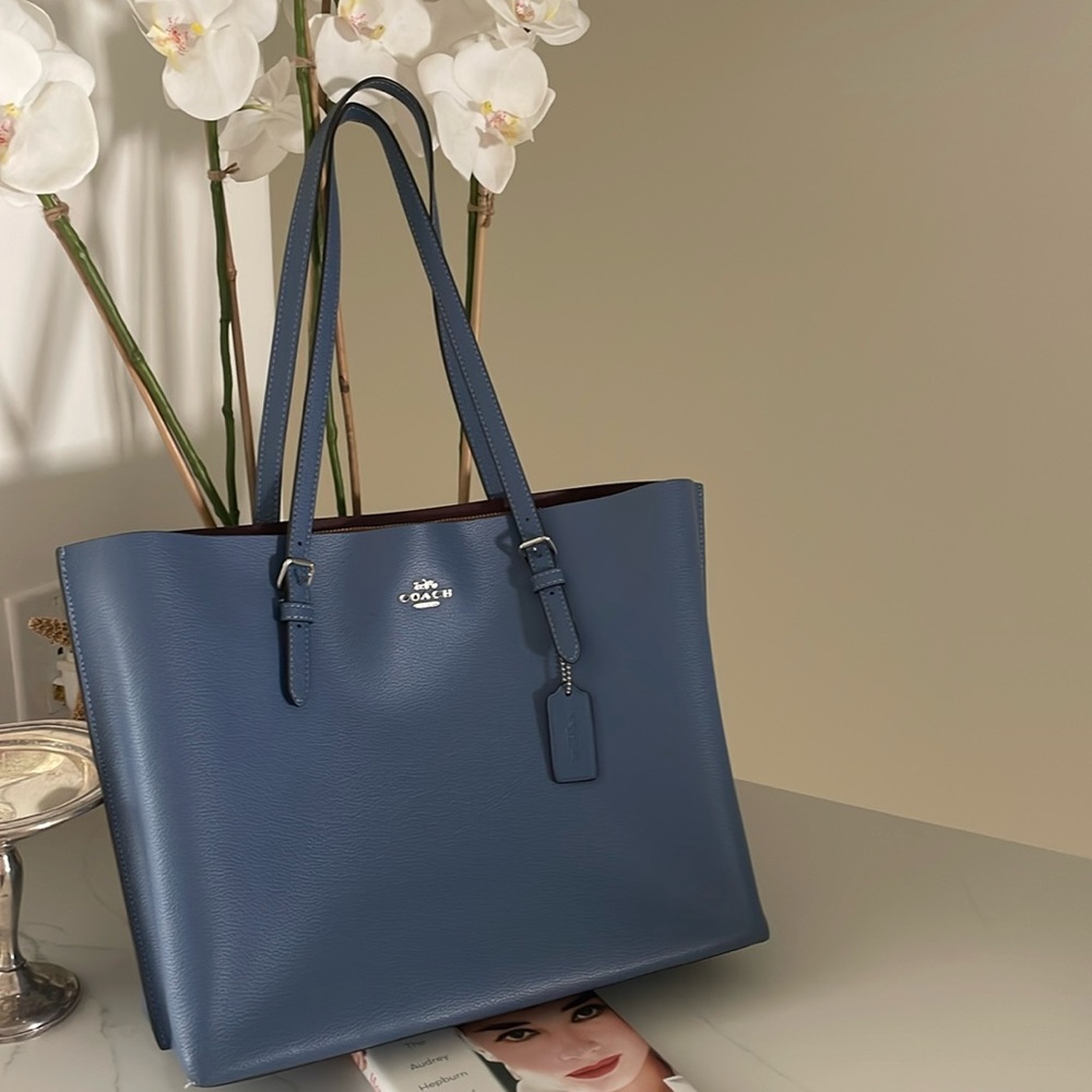 Blue Coach Laptop, Work